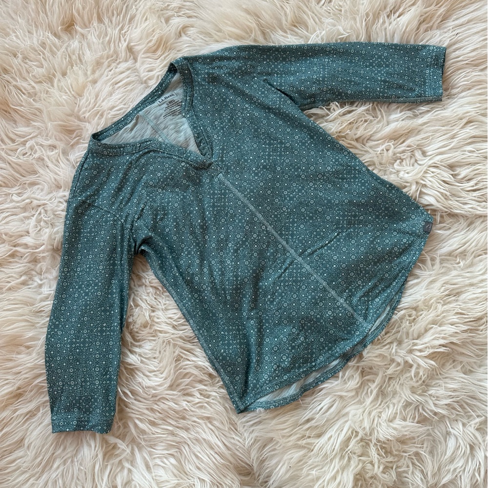 L L BEAN Long Sleeve Blouse